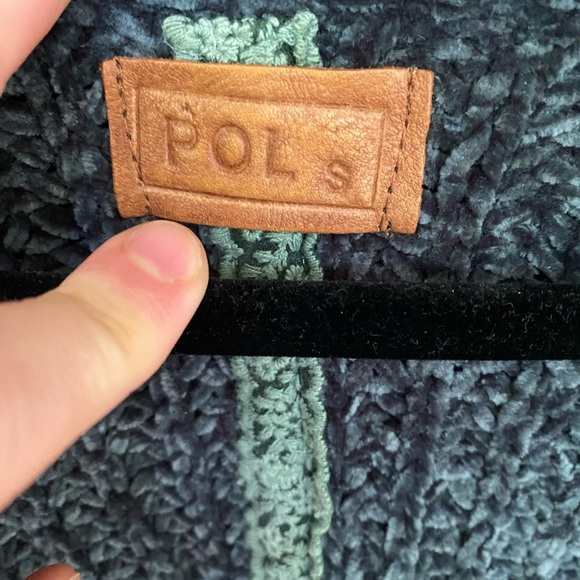 POL Green Oversized Cardigan Sweater — Size Small - Picture 4 of 4